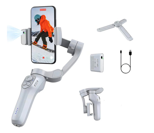 Gimbal estabilizador de teléfono L7C PRO + Seguimiento IA