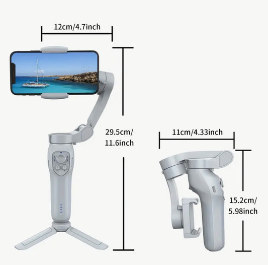 Gimbal estabilizador de teléfono L7C PRO + Seguimiento IA