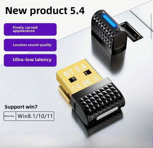 Receptor y transmisor inalámbrico mini USB, adaptador inalámbrico.